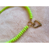 Lime groene bedel ketting 