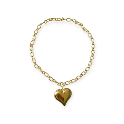 Schakelketting hart bedel 