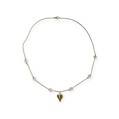 Rosie roze ketting