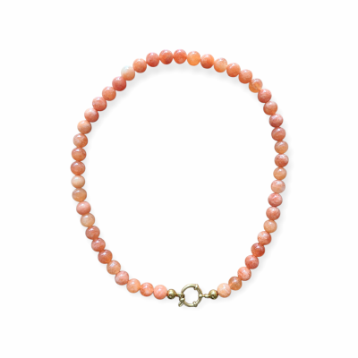 Boeislot ketting oranje
