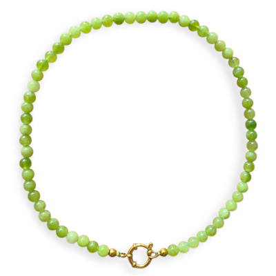 Boeislot ketting groen
