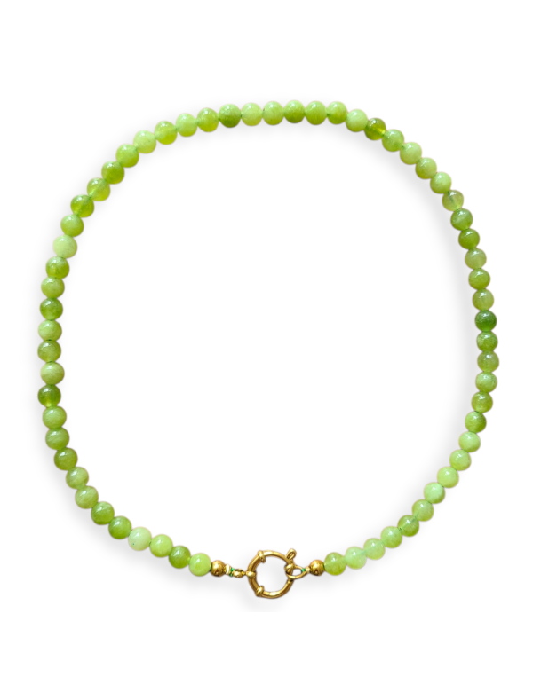 Boeislot ketting groen