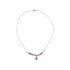 Sea color ketting zilver