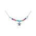 Sea color ketting zilver