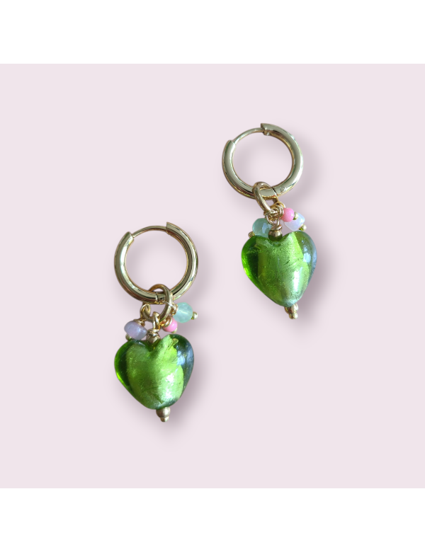 oorbel green Love