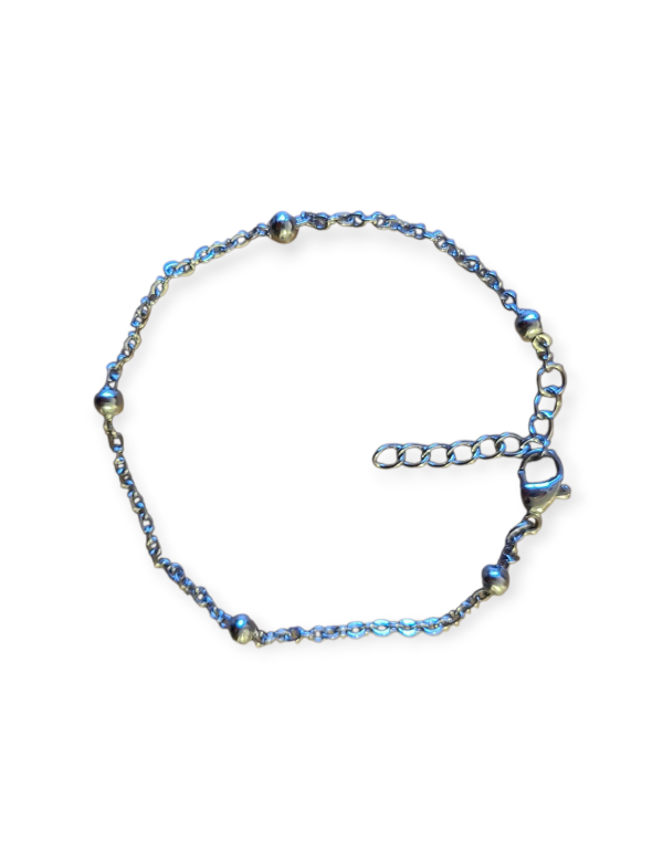 Bolletjes armband zilver