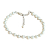 Zilveren parel armband