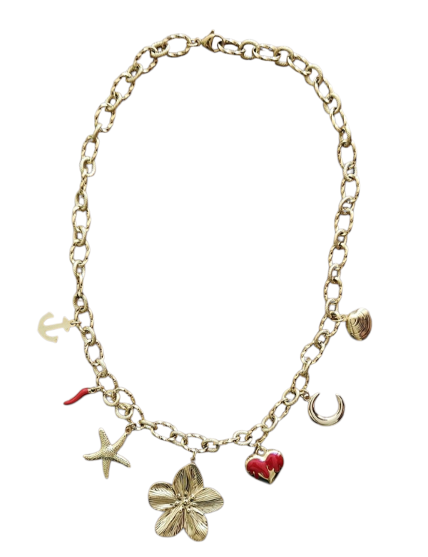 Bedelketting Red power