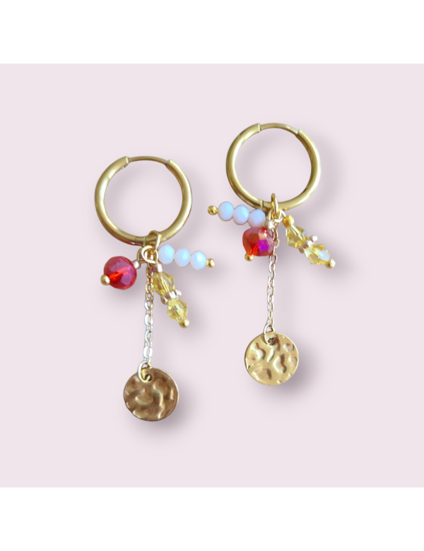 Bling oorbellen 