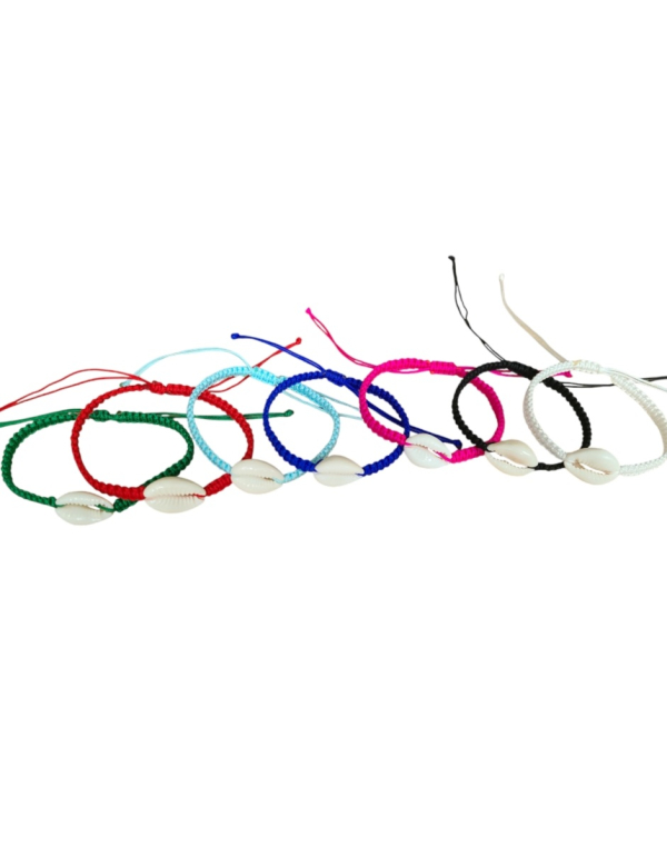 Shell armbanden Ocean (groen, blauw, zwart) Shell armbanden Ocean (groen, blauw, zwart)