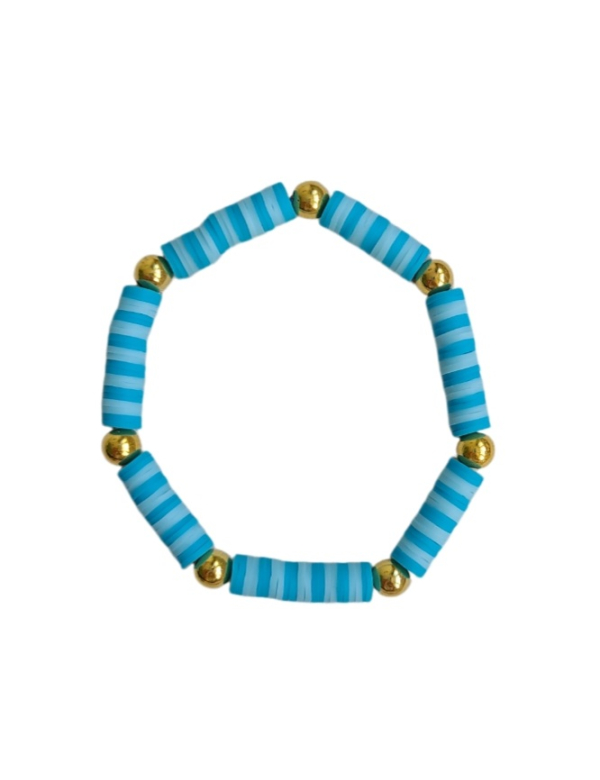 Stripe armband - Blauw Stripe armband - Blauw